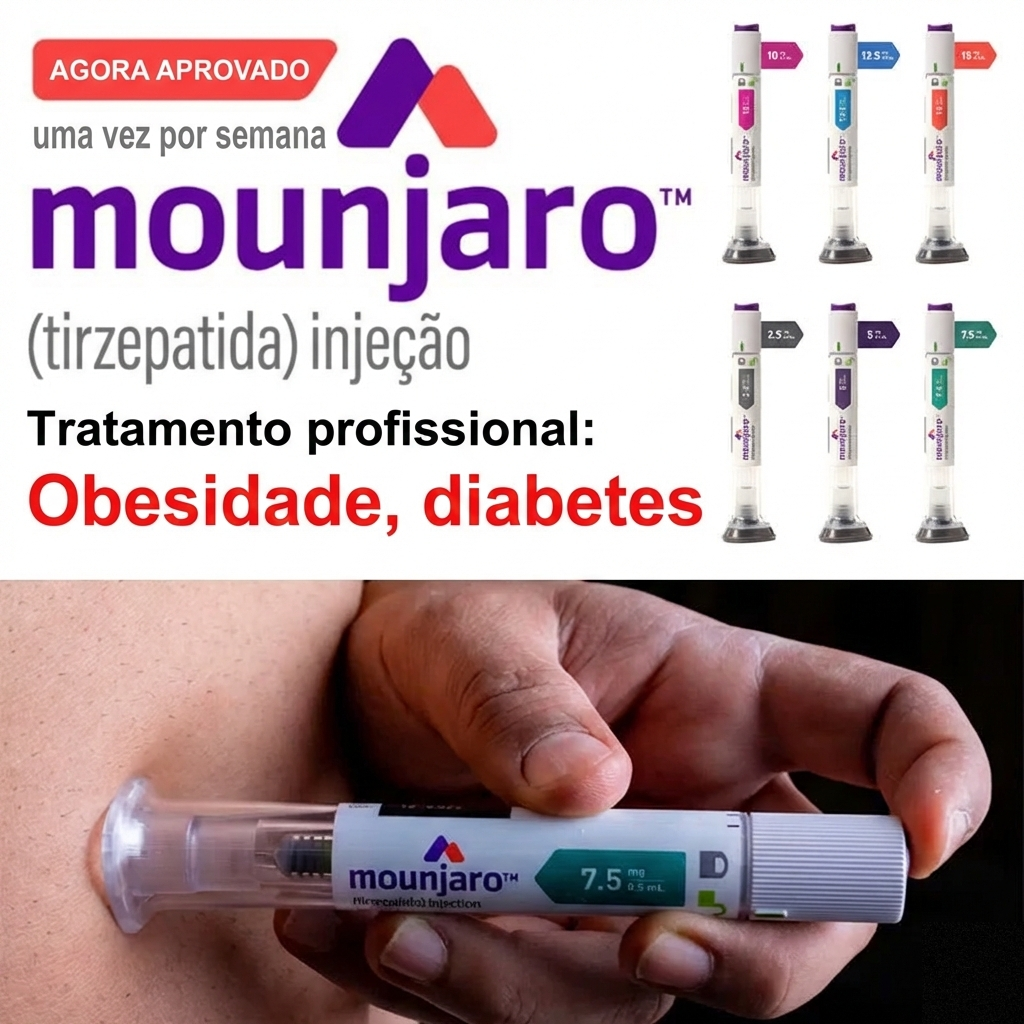 Quatro Canetas Por Caixa – Doses Progressivas – Importado Dos EUA (Selecione A Dosagem Abaixo)